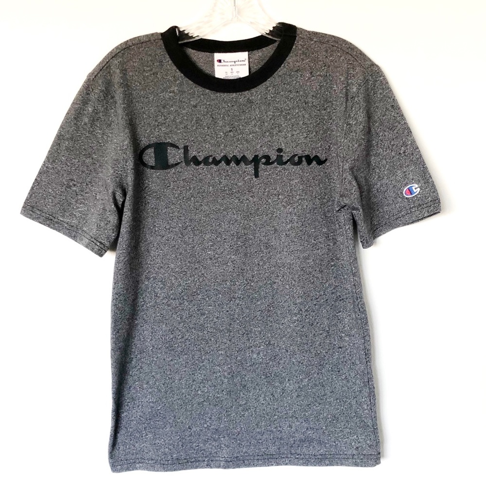 Black Champion Tee Shirt Men’s Small